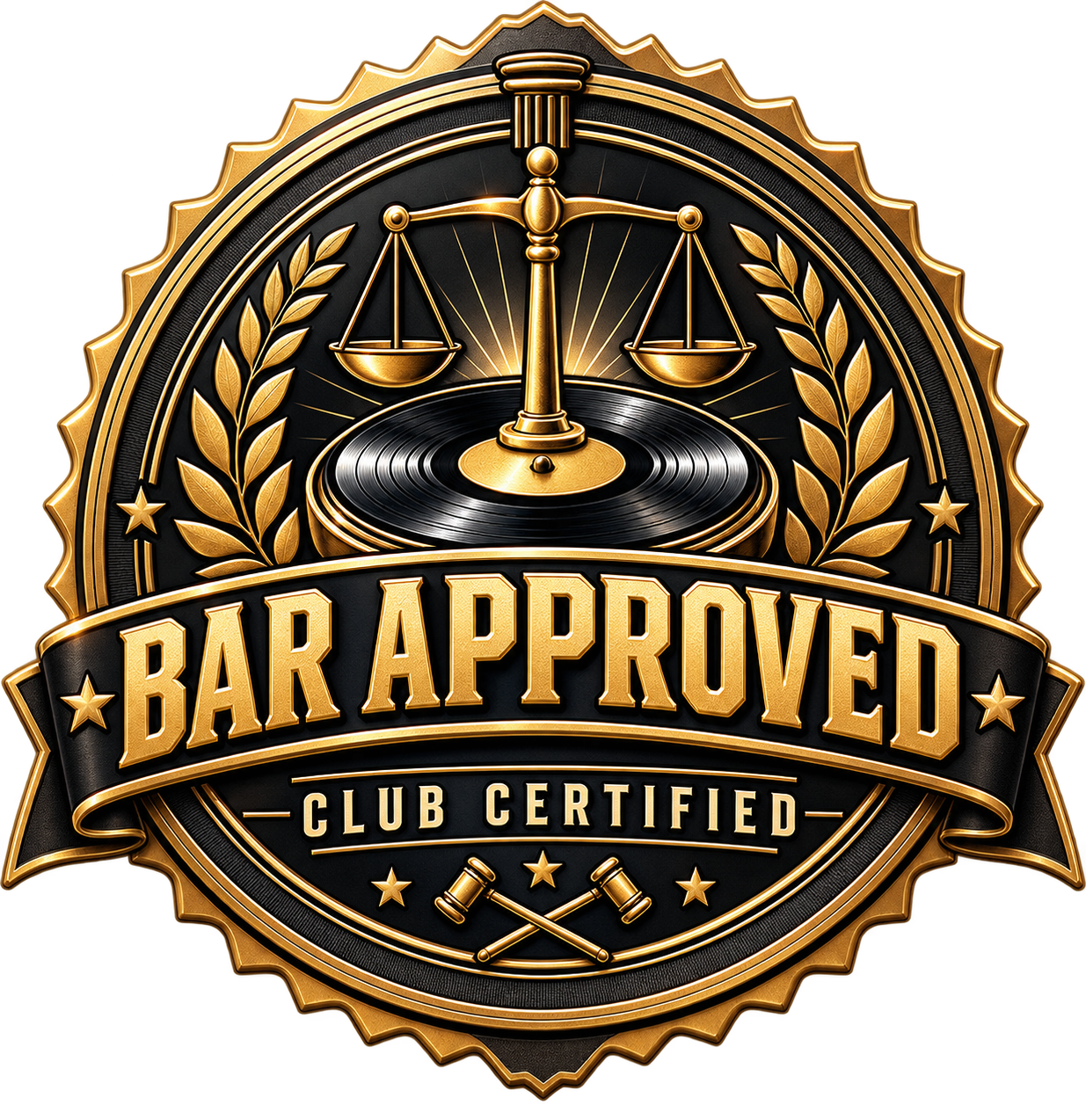 Bar Approved Club Certified badge